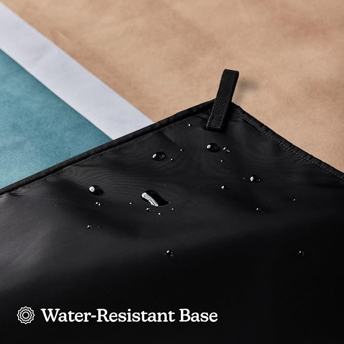 Nomadix Festival Blanket - Perfect for Picnics, Camping, & Lawn Seating - Plush Top & Water Resistant Base - Made with Post Consumer Recycled Materials - Stripes Retro - 60:x 72"