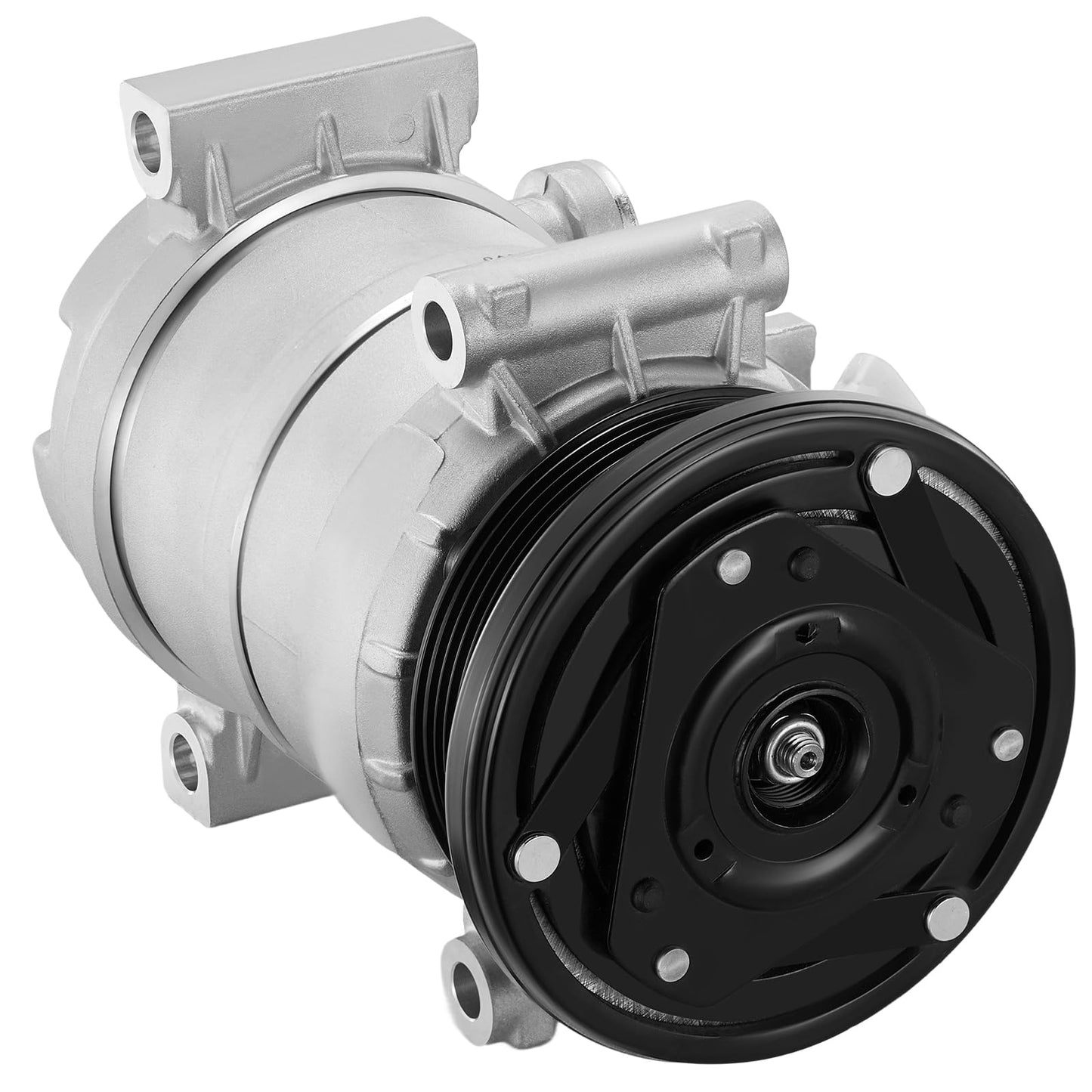 BDFHYK 1136521 Air Conditioning A/C Compressor with Clutch Compatible with Chevy Blazer C1500, Silverado 1500/2500/3500, S10 G30 L30, Compatible with GMC Jimmy Sonoma,Sierra 1500/2500/3500