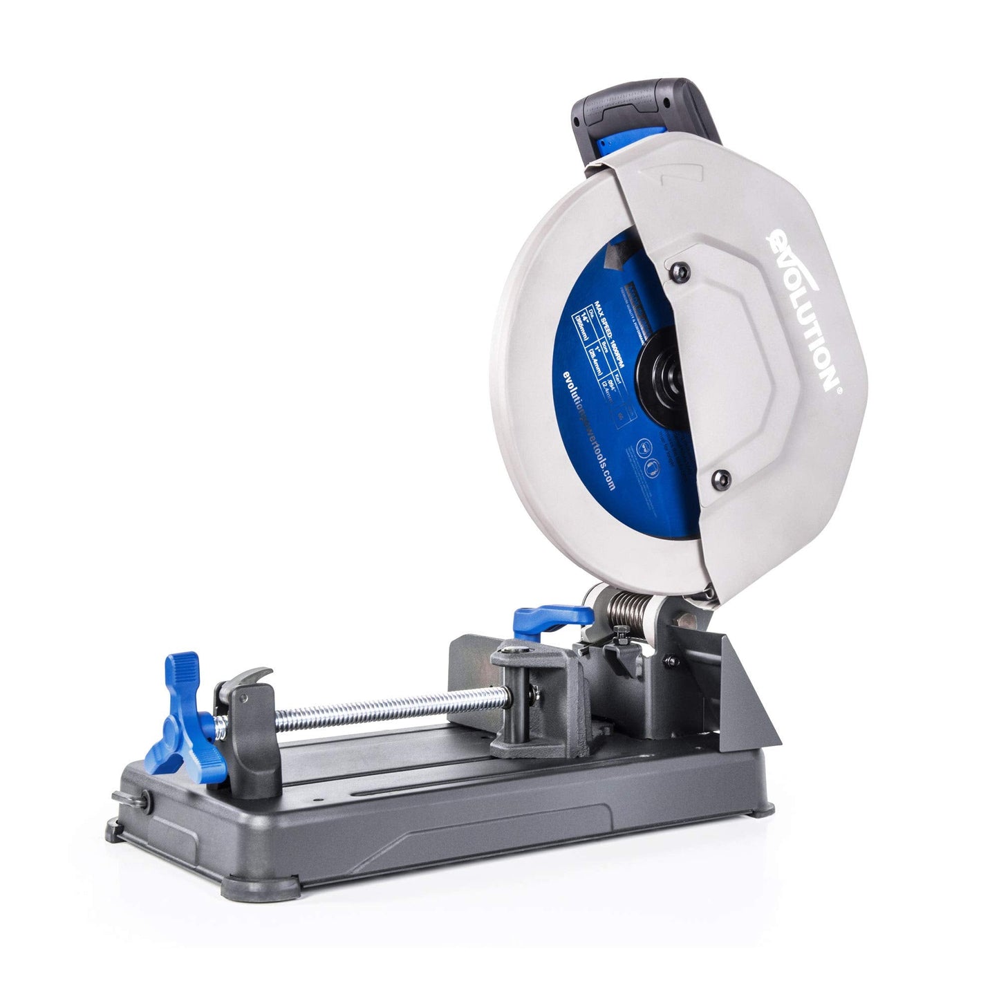 Evolution S355CPSL – Heavy Duty 14 Inch Metal Cutting Chop Saw W/ 14 Inch Carbide-Tipped Blade | Dry Cut | Miter 45° | Chop Saw For Cutting Metal – Accurate. Powerful. Reliable