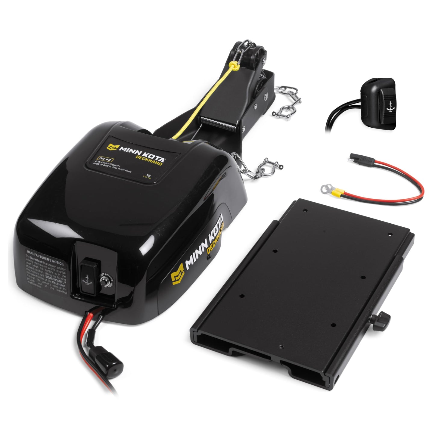 Minn Kota Deckhand Pontoon Electric Anchor Winch – DH-40