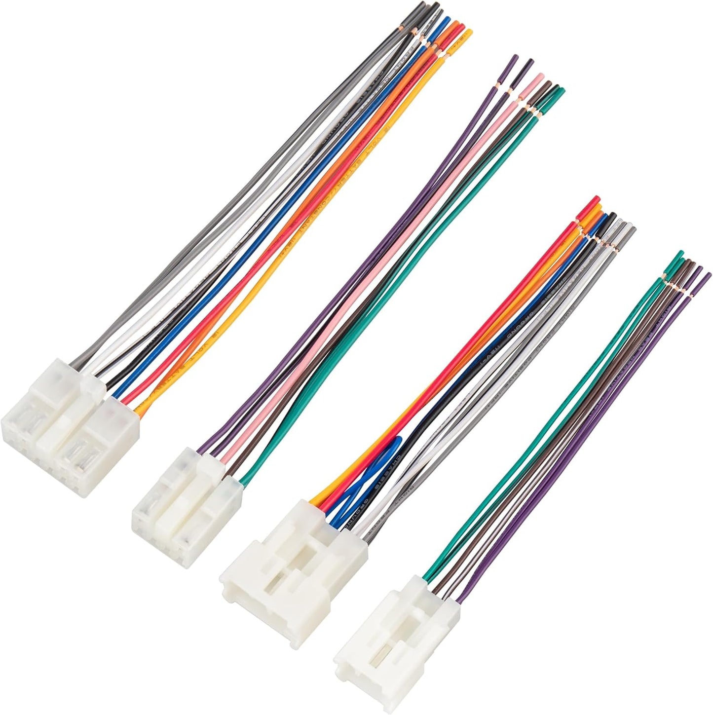 1992-2019 2010-2019 RED WOLF Stereo Harness for Toyota, Subaru Aftermarket Radio Wire Harness Female + Male Plug