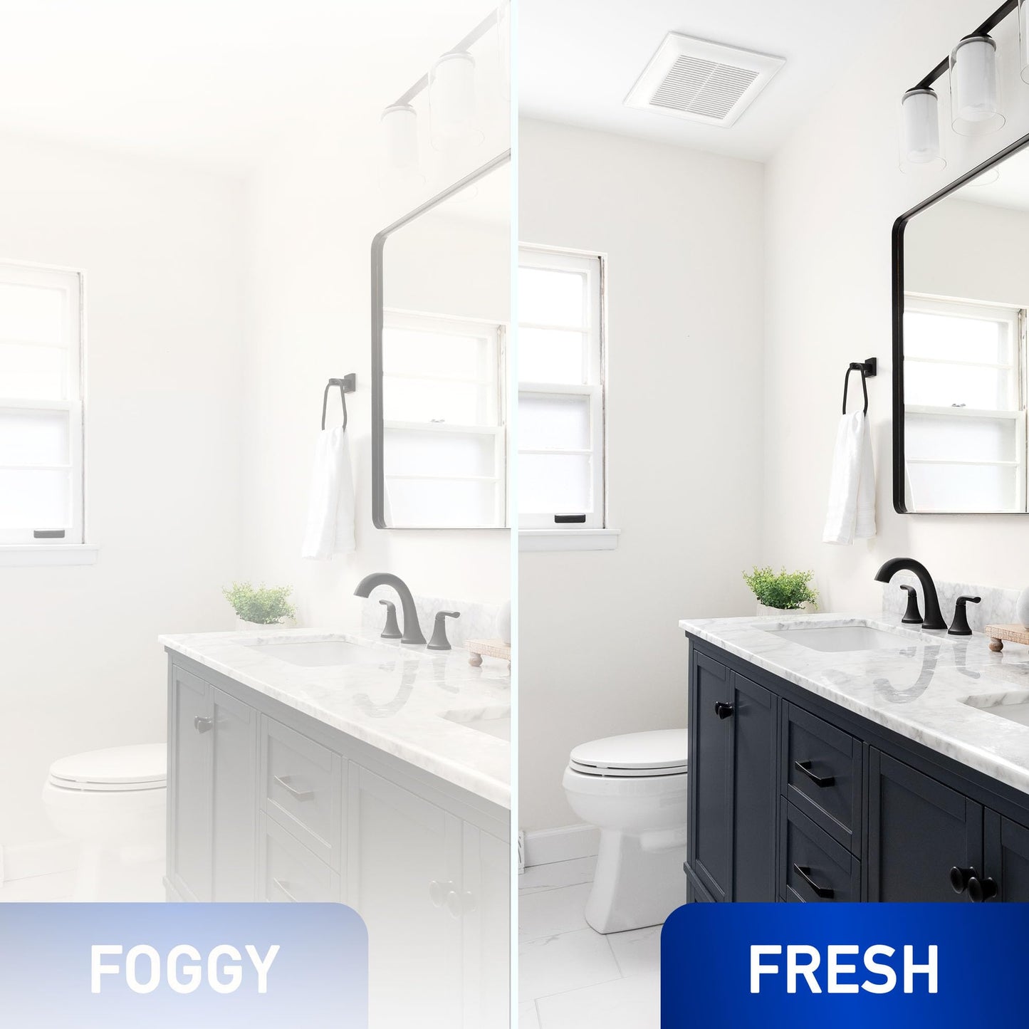 Panasonic WhisperCeiling Bathroom Exhaust Fan, 190 CFM, FV-20VQ3