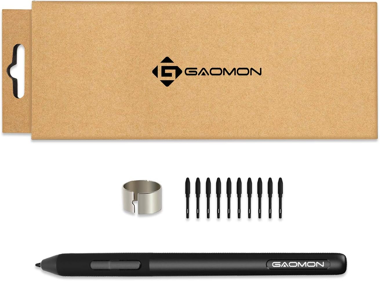 GAOMON AP32 8192 PD2200/S620/S630/M10KPRO/M106KPRO/M1220/M1230 Art Paint Battery-Free Levels Pressure Passive Stylus