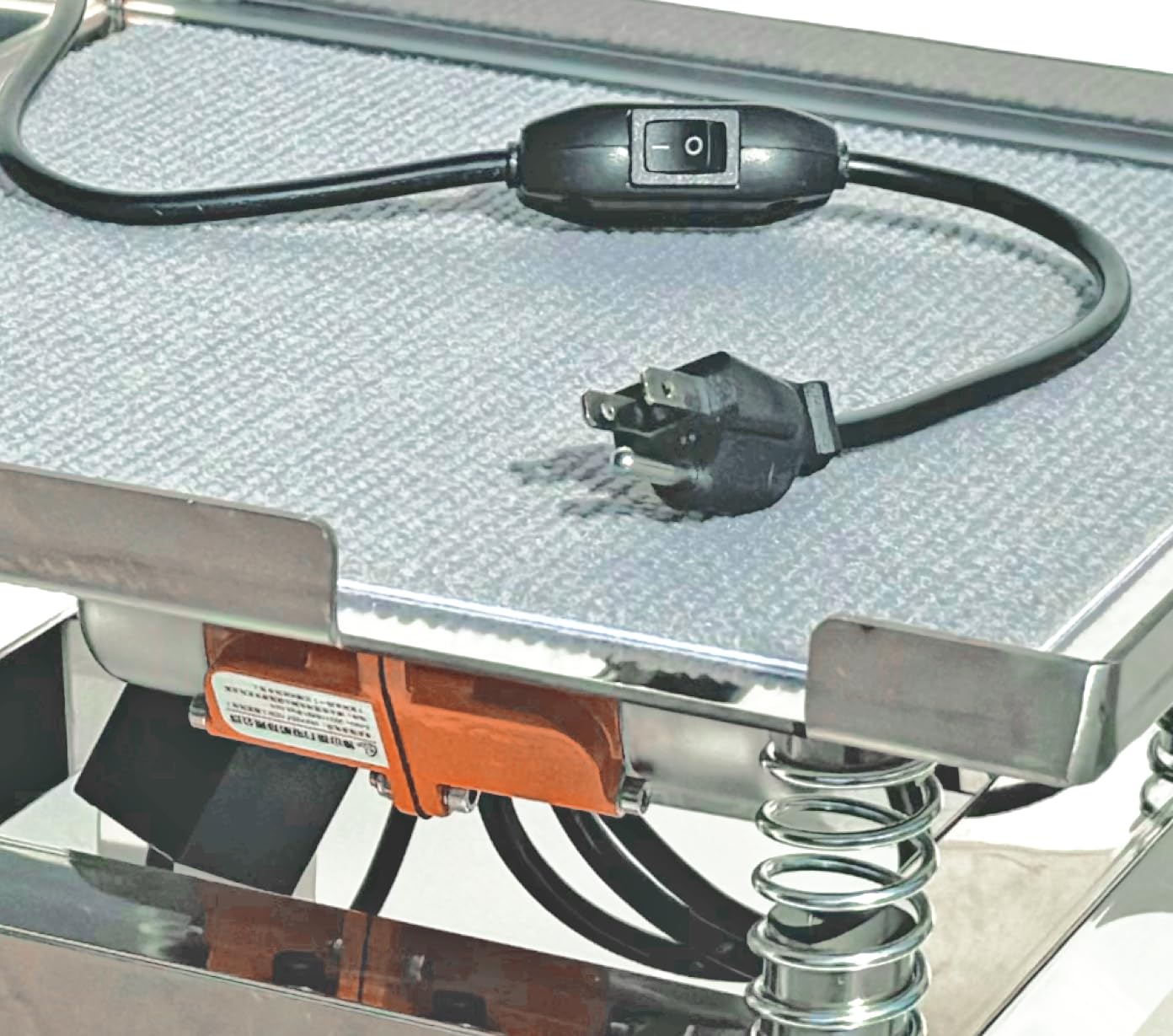 35x35 cm "Vibro Pro Kinetic "small Concrete Vibration Table Vibrating Test Bench compactor Platform Stainless Steel 110V