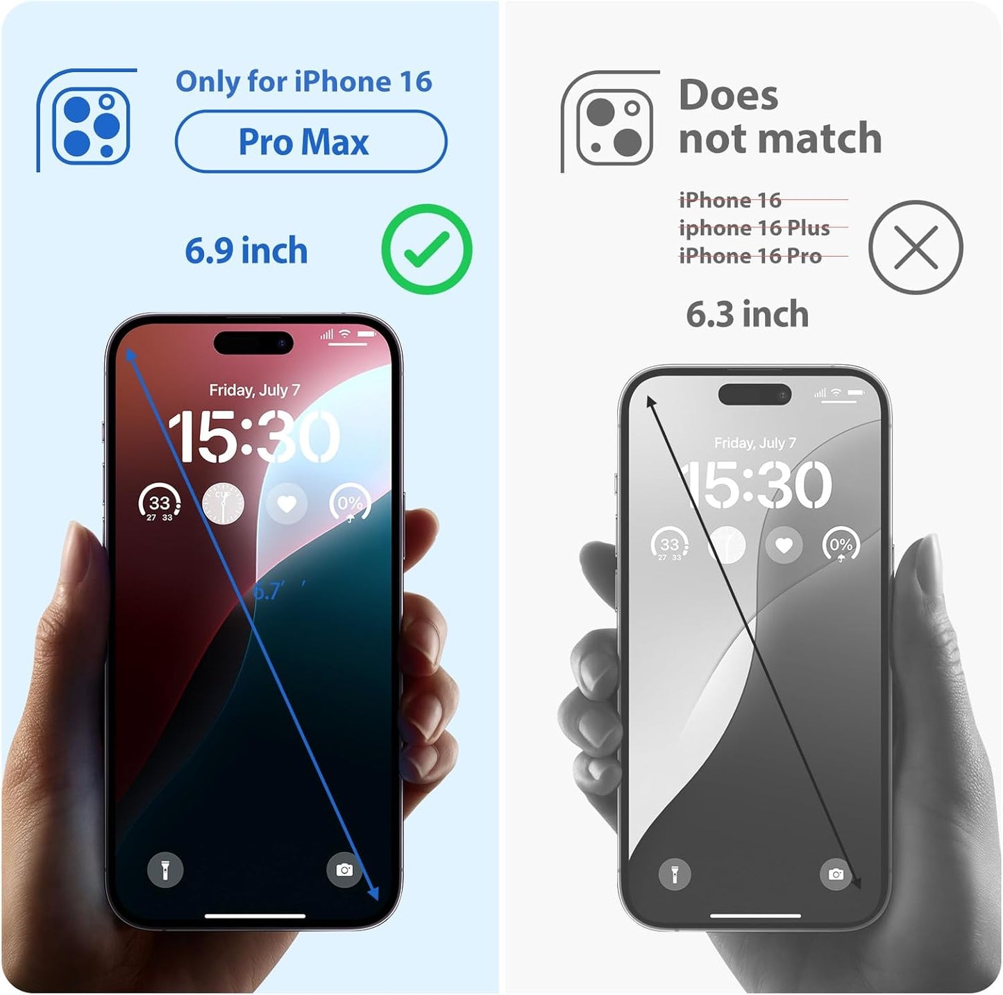 ABITKU 16 16 6.9 inch, for iPhone Pro Max Case with Ring Stand, Liquid Silicone Slim Design Support Magnetic Car Mount