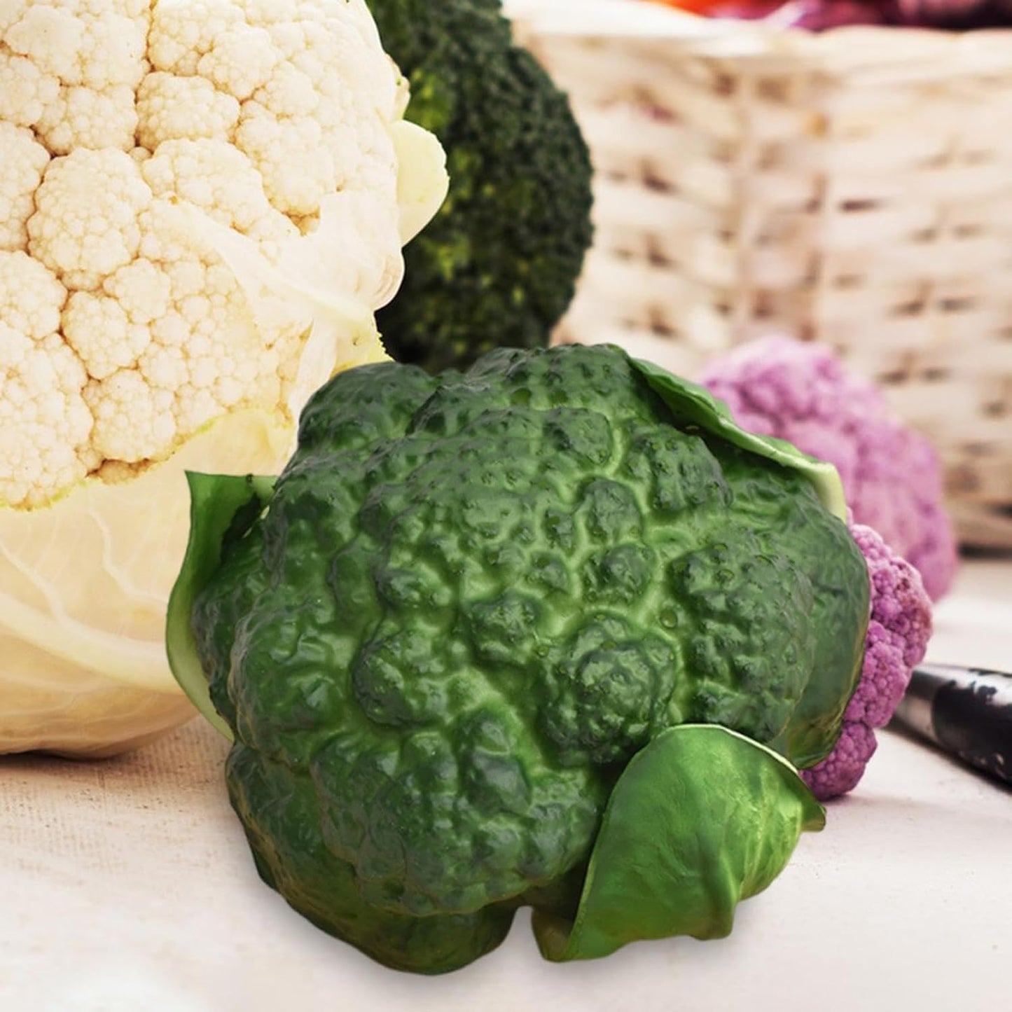 Generic Broccoli, Artificial Vegetable, Photo Prop, Simulation, Broccoli, Vegetable Model for The Kitchen, Green
