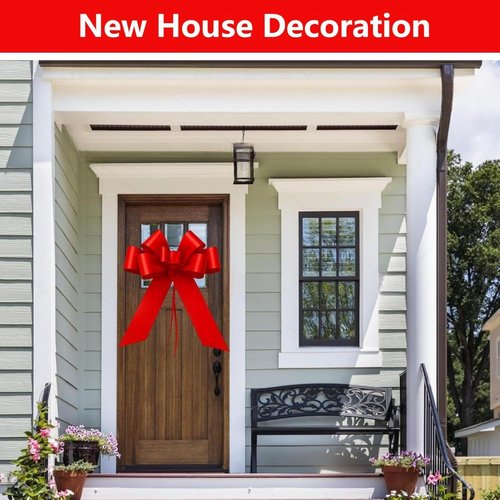 Big Car Bow - 30 Inch Giant Red Bow for Cars | Perfect for Birthdays, Weddings & Holidays