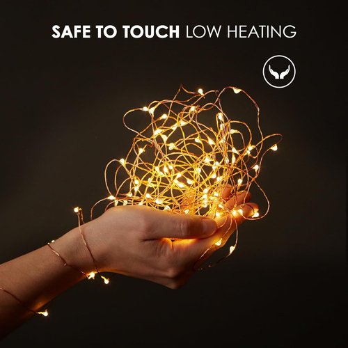 Bexdir 12 Pack Battery Operated Fairy Lights - 7FT Waterproof Silver Wire for Outdoor Decor | Mini Firefly Lights for Parties & Weddings
