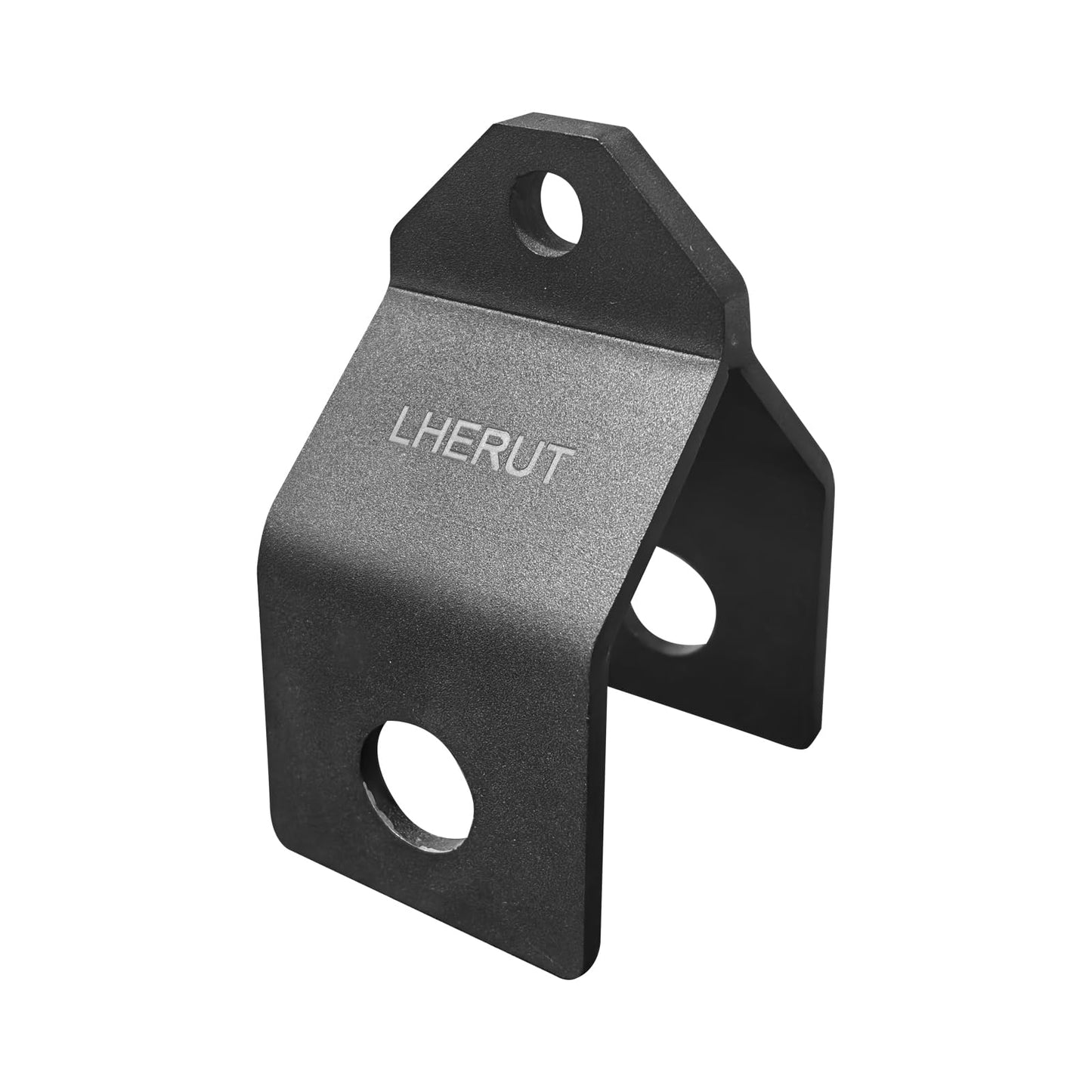LHERUT Power Rack Shackle Band Attachment Custom Pulley System Accessories,Squat Rack Crossmember Shankle Bolts DIY Cage Add on LAT Pull Down Bar Tool for Grm (1‘’ Holes)