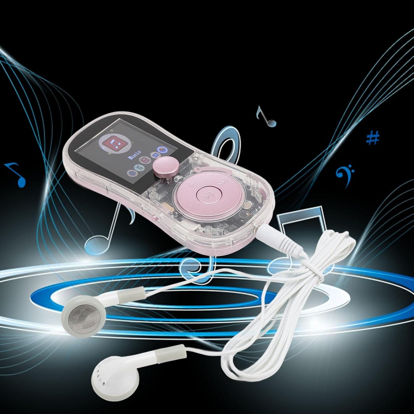 ZJchao MP3 MP4 32GB Player Portable Music Player with Speaker FM Radio Recorder for Kids and the Elderly (with Memory