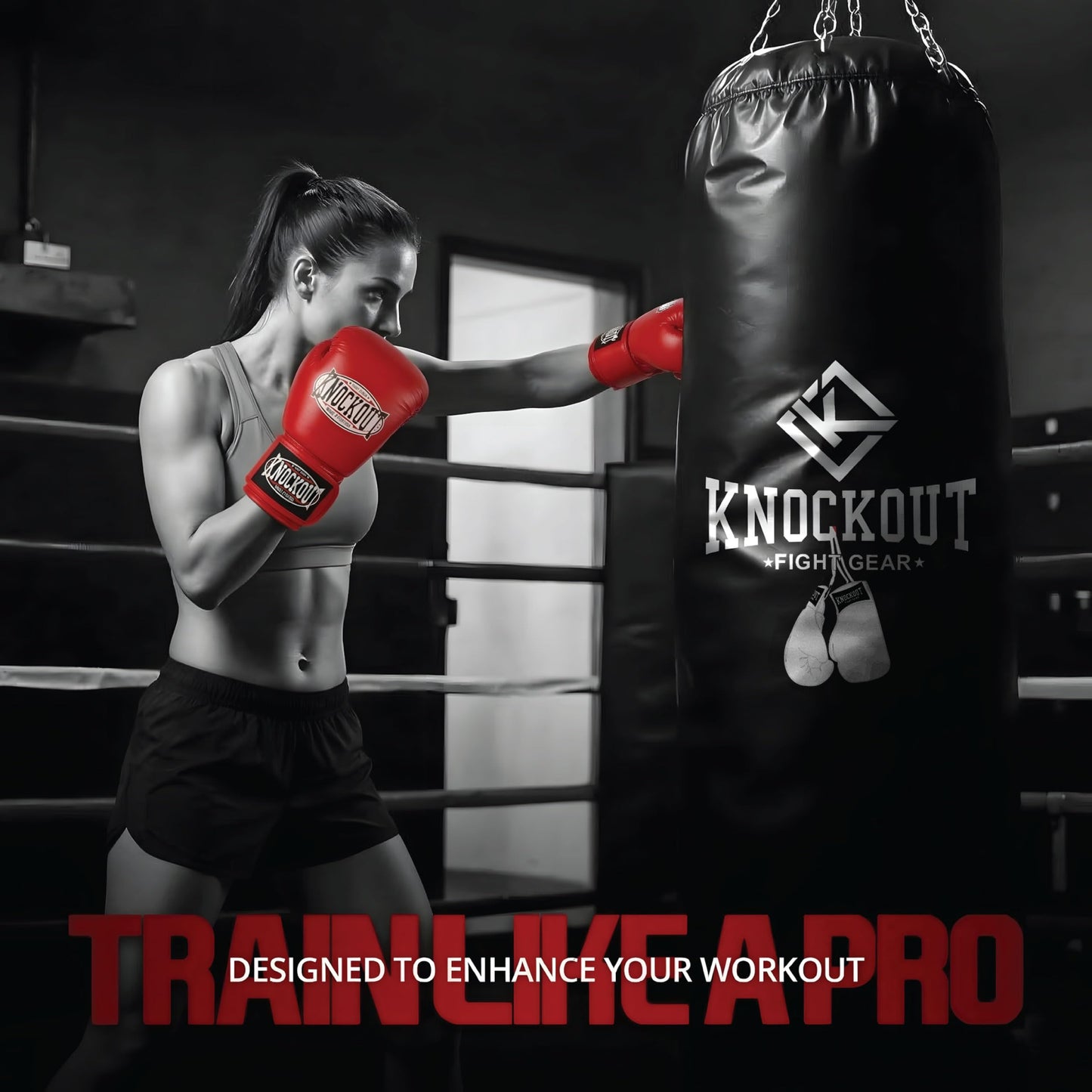 Boxing Gloves for Men & Women – Maya Hide Leather Training & Sparring Gloves for Muay Thai, MMA & Kickboxing, Heavy Bag & Pad Work, Breathable Ventilated Palm Design