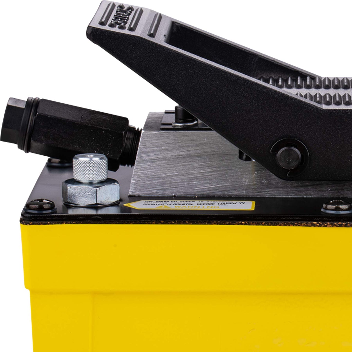 Taixinhyd Hydraulic Pump Air Hydraulic Foot Pump Aluminum Tank 98 CU.in 10000 PSI Air Actua Treadle Hydraulic Pump