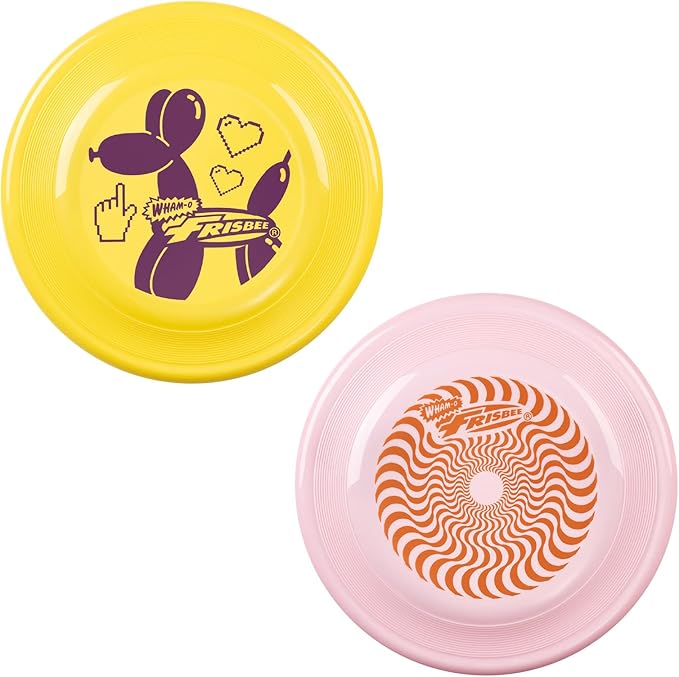 Wham-O Frisbee Fastback Flying Disc, 9.35 Inch Dog-Friendly Lightweight Sports Disc Toy for Outdoor Beach Backyard Games,Team Sports and Family Fun - 100g