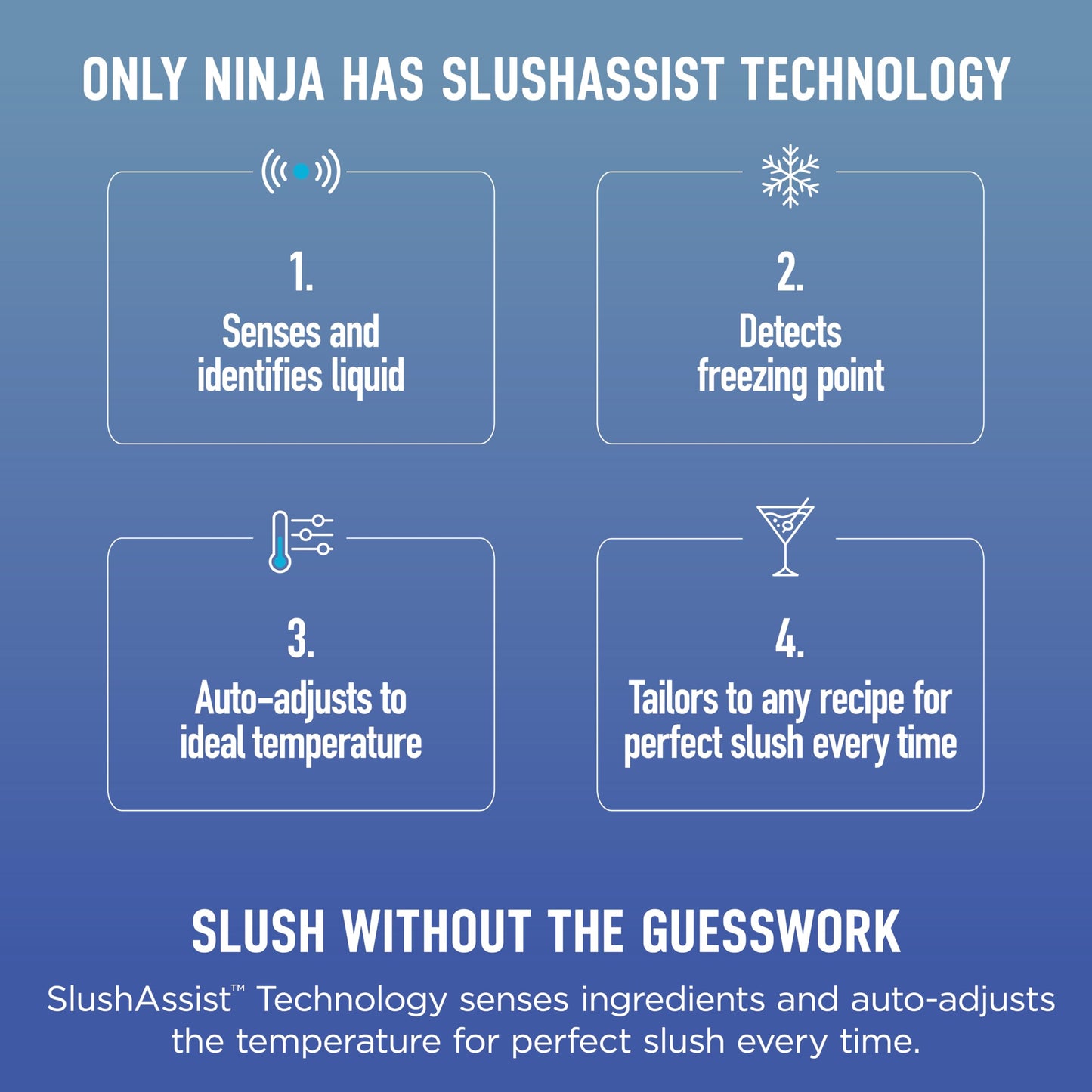 Ninja SLUSHi Max XXL Smart Frozen Drink Maker, Top Performance and Smart Technology, Party Size 150 Ounces Capacity, No Ice Needed, 6 Programs, Ideal Temp and Texture up to 12 Hours, Peach, FS605