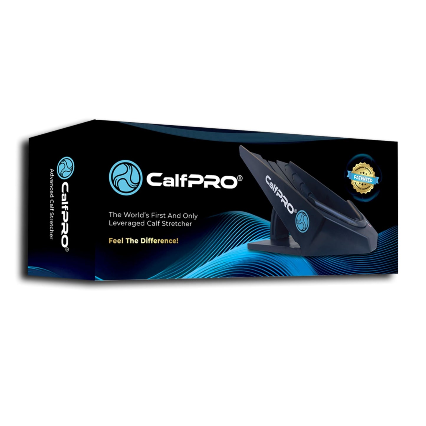 CalfPro Slant Board Calf Stretcher for Plantar Fasciitis & Achilles Tendonitis - Foot Rocker Replacement for Tight Calves, Shin Splints & Heel Pain Relief - Incline Board for Ankle Mobility Training
