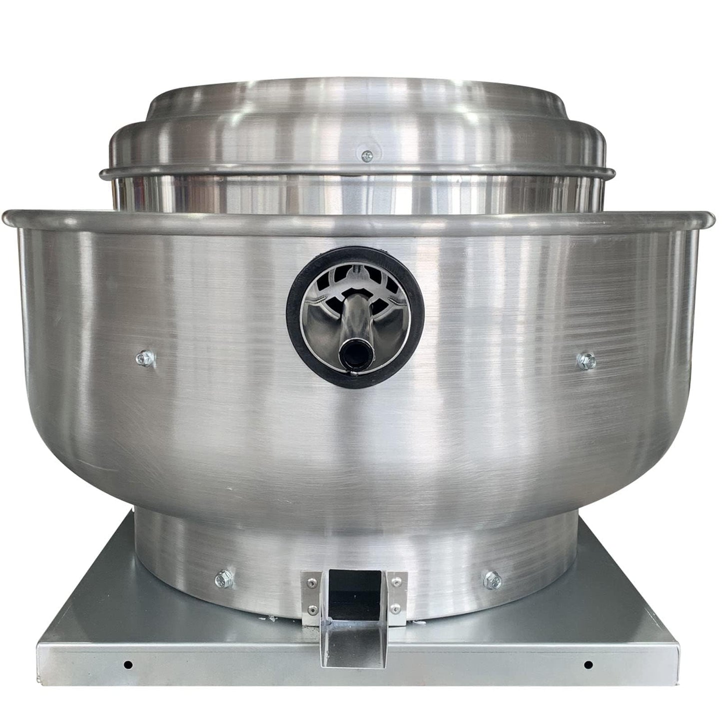 FICBXRA Restaurant Hood Grease Rated Exhaust Fan- Food Truck High Speed Direct Drive Centrifugal Upblast Exhaust Fan 0.25HP 110 Volt Single Phase Motor 1500-1700 CFM