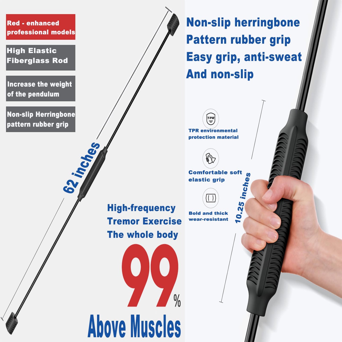 Yoga Starter Sets Elastic Fitness Bar Flexi Bar Resistance Band Bar Shoulder Tube Elastic Bar Elastic Exercise Bar Elastic Fitness Exercise Bar Elastic Bar Fitness Bar Training Fitness (Black)