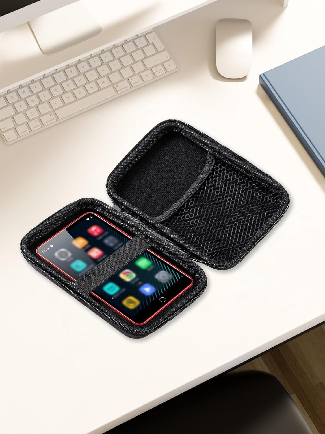 UYRUREL MP3 MP4 M505 4.0" MP3 Player Case for ZAQE IPS Player, Music Players Storage Bag,Tailored for Comprehensive