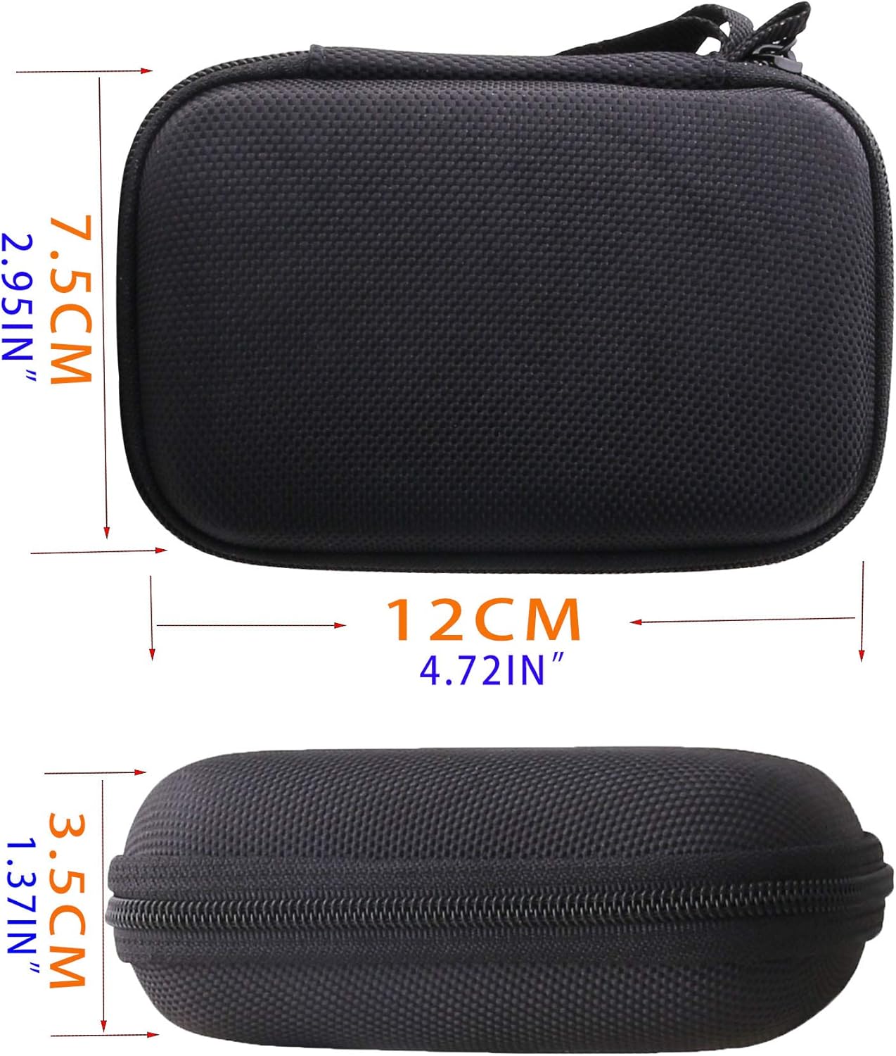 JINMEI MP3 MP4 80GB MP3 4 inch Hard EVA Protective Storage Player Accessory Part Case for innioasis Player/ZAQE Music