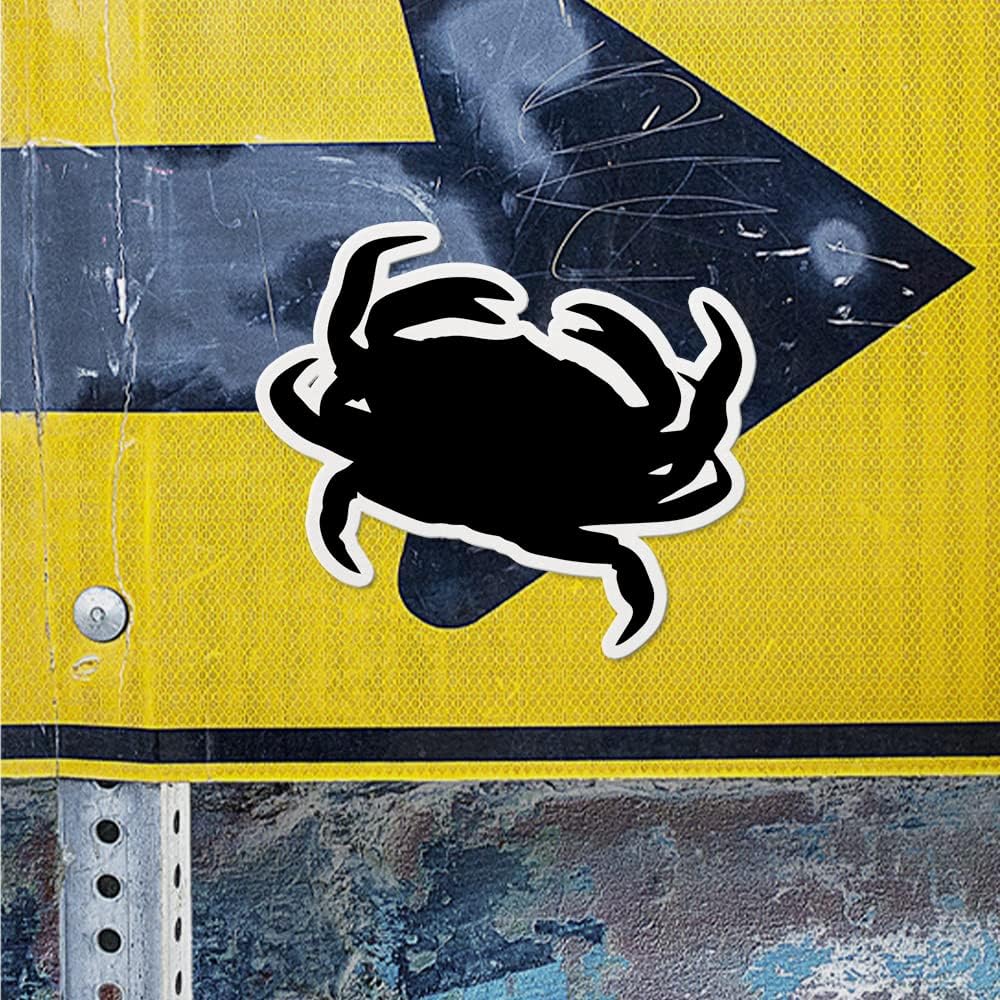 2 ANDVER3e54901BL110322 Decal Stickers Of Crab Premium Indoor (No Waterproof) Vinyl Decal Stickers For Laptop Phone
