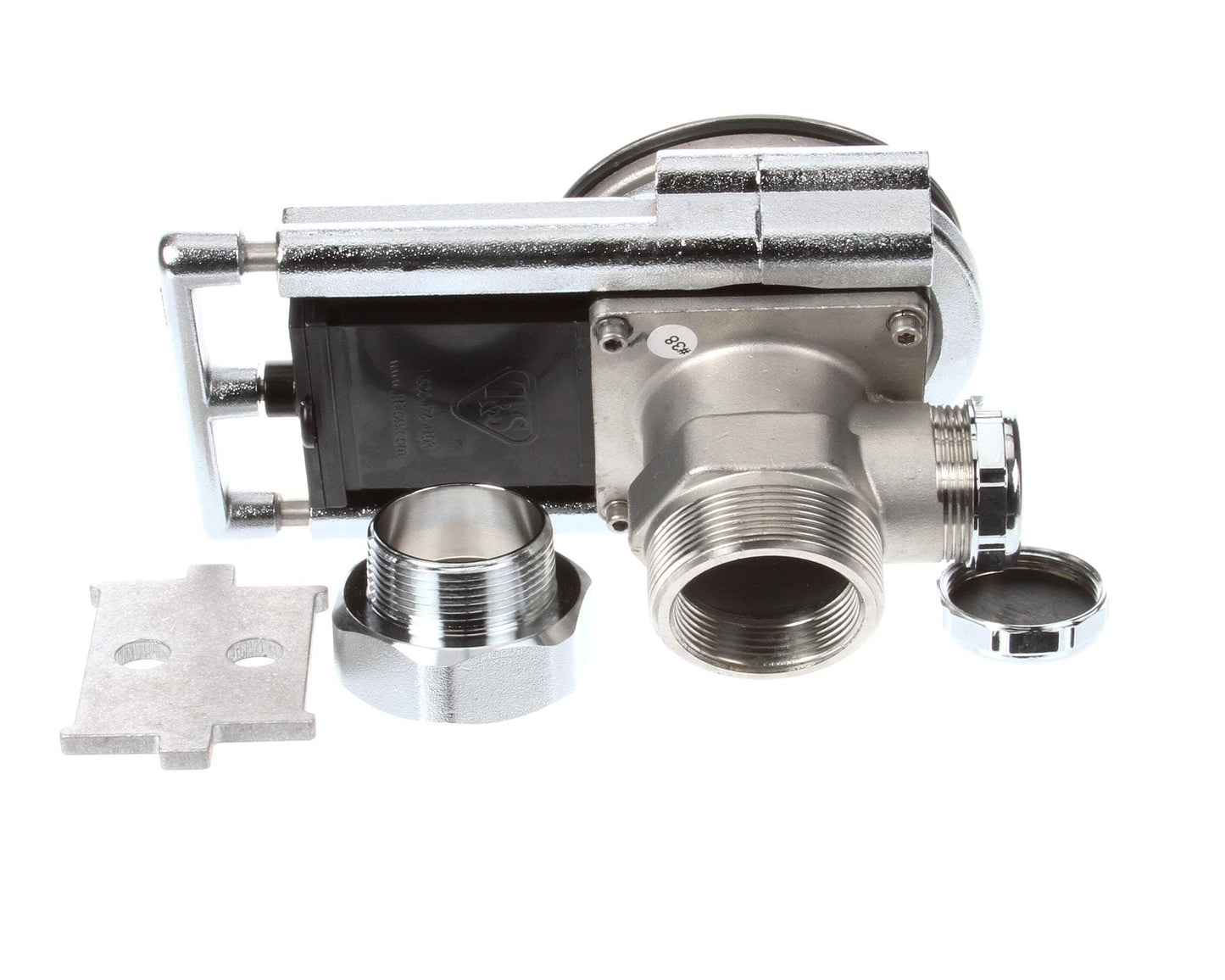 T&S Brass B-3990 Modular Waste Drain, 3-1/2-Inch Sink Opening, 1-1/2-Inch NPT Adapter