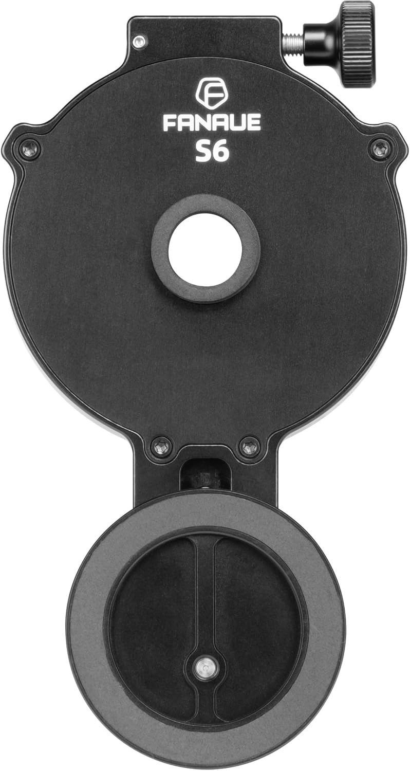 FANAUE Telescope Phone Adapter, Spotting Scope Smartphone Phone Mount for Binoculars Monocular Microscope, Magnetic