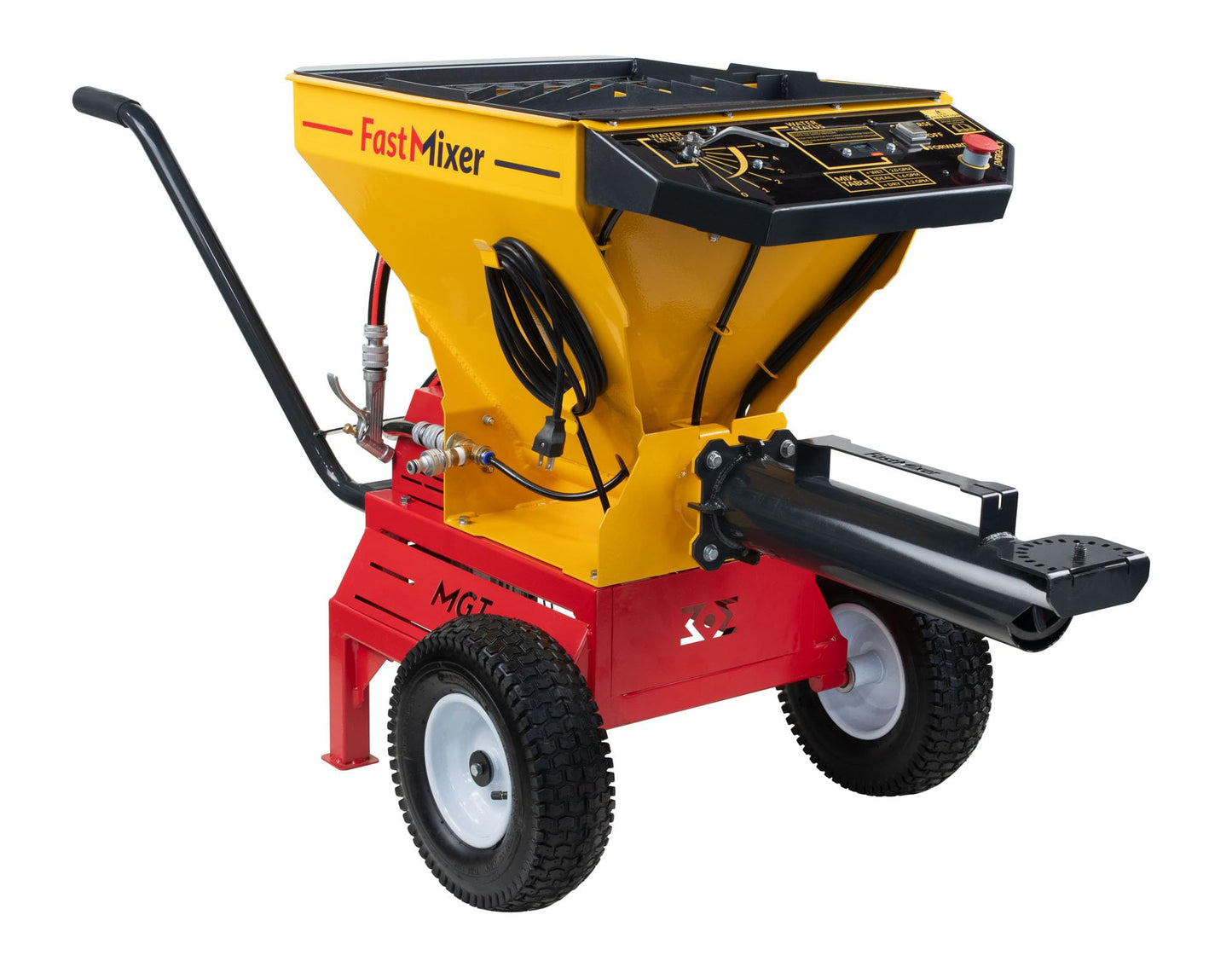 FastMixer Professional Continuous Mixer, 3900 lbs/hr Capacity, Electric 110V, for Concrete, Mortar and Stucco