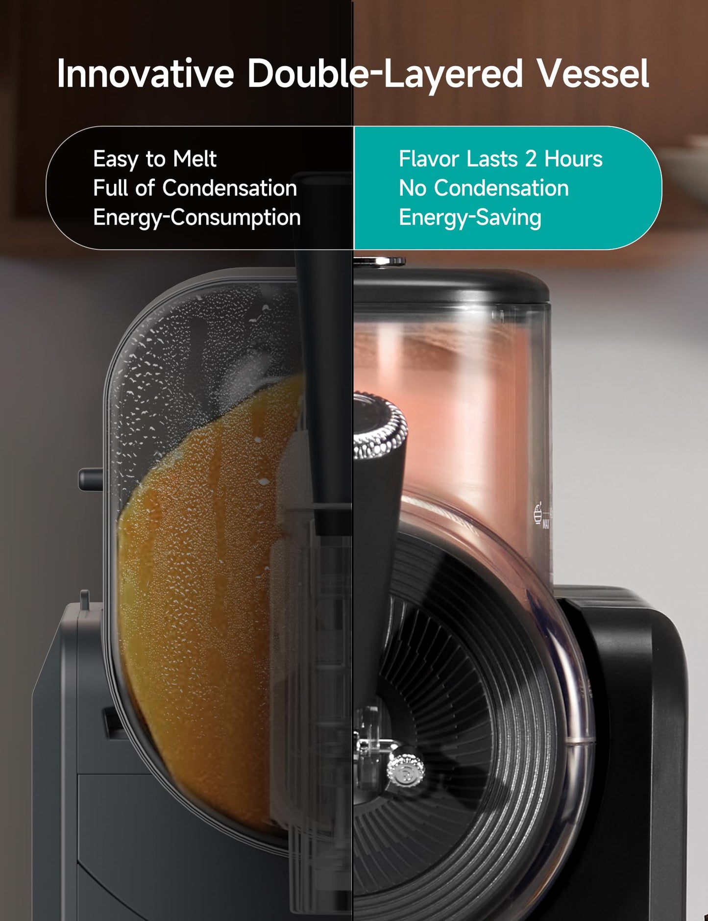 HiCOZY F3 Slushie Machine & Soft Serve Ice Cream Machine, No Ice Needed, Self-Cleaning, 5 Presets for Soft Serve, Frozen Drink, Milk Shake, Margaritas, Frappés and More