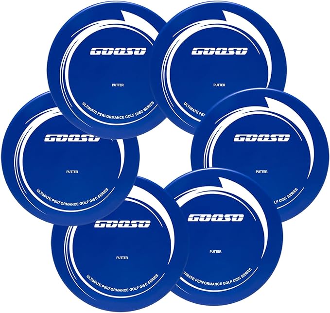 Disc Golf Putter | Flying Golf Discs Set of 6 for Beginners – DIY Your Discs