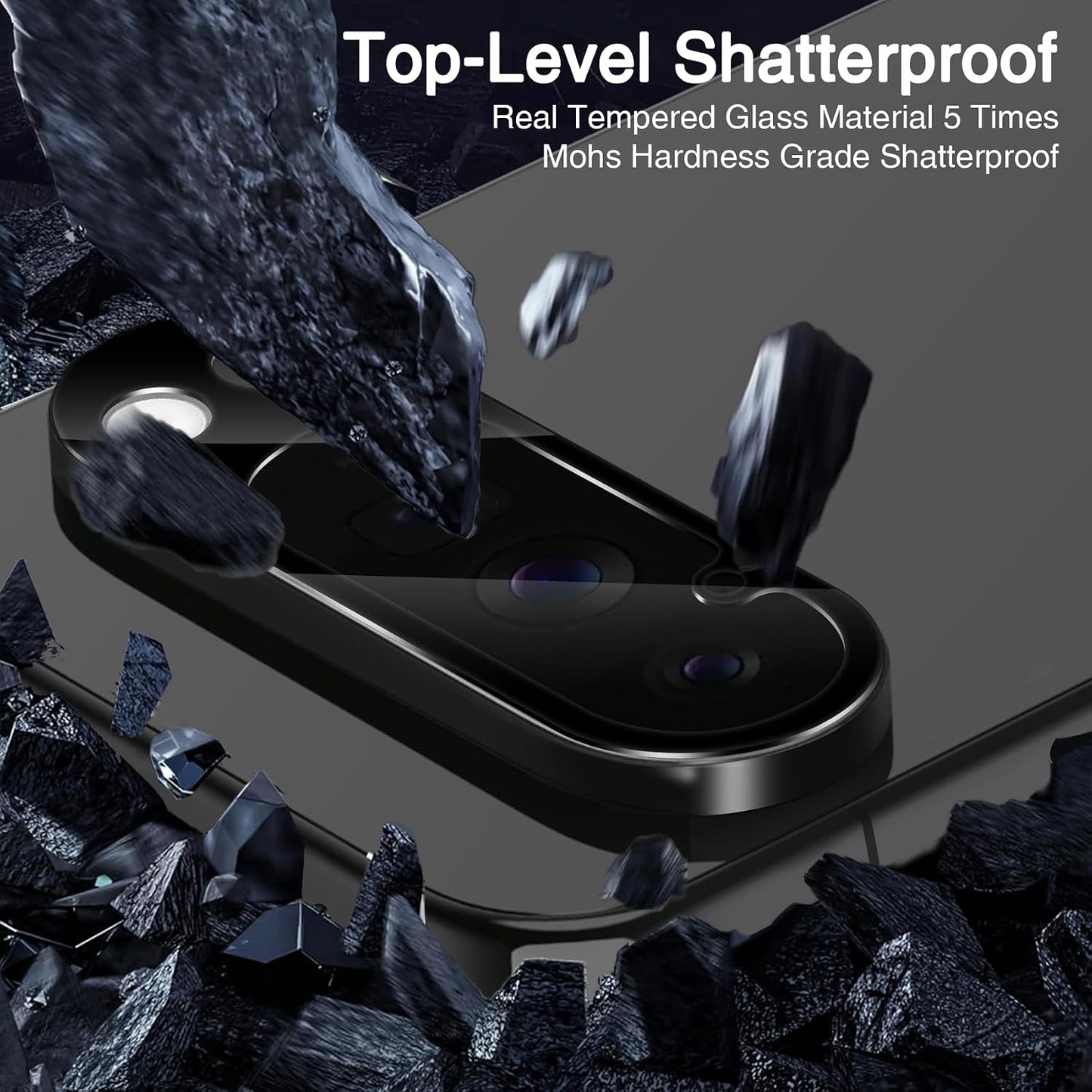 4 Pack 10 9H Wiaocit Tempered Glass Camera Lens Protector for Google Pixel Pro XL, Hardness, Anti-Scratch, Case