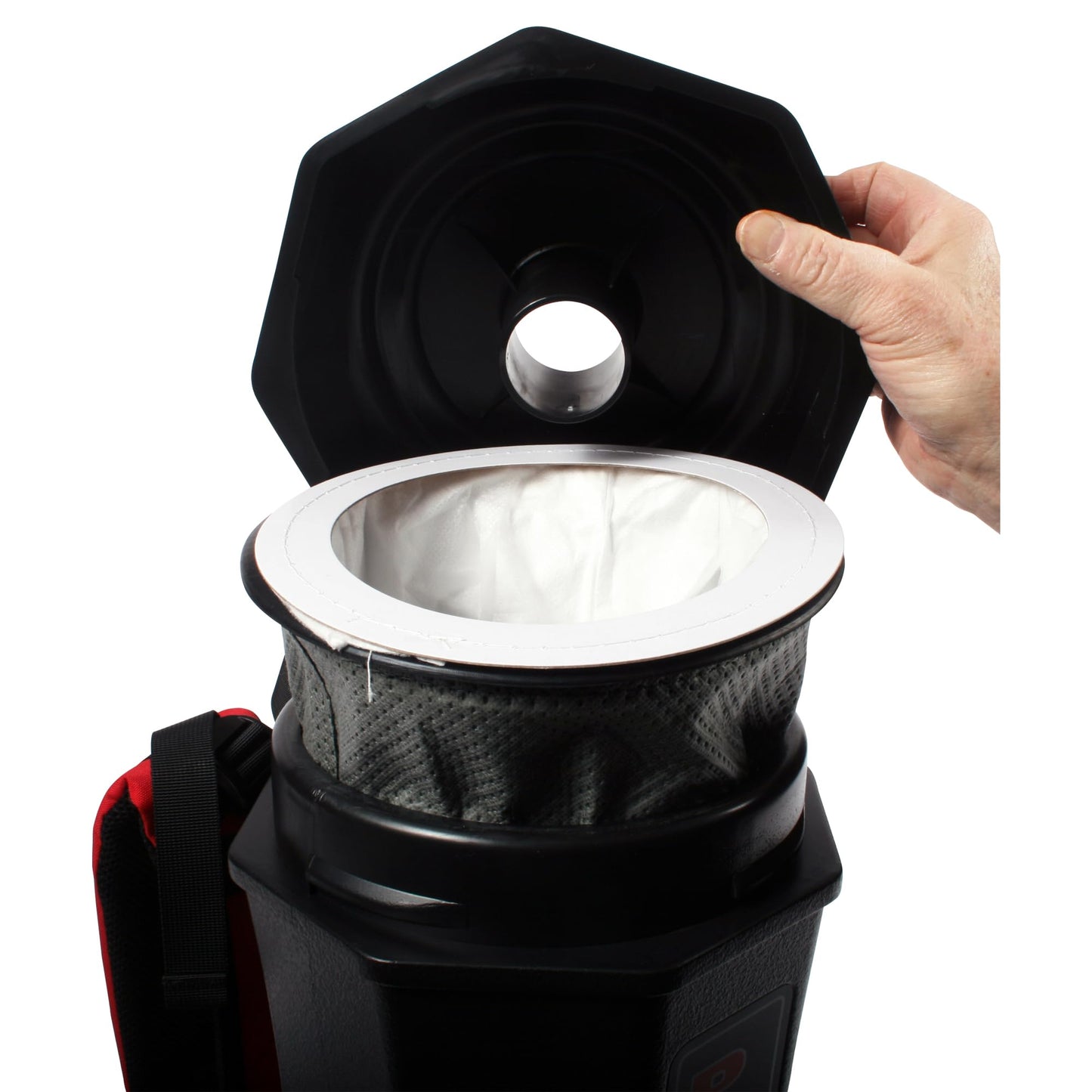 Cen-Tec Systems 6 Qt. HEPA Commercial Backpack Vacuum with Attachment Set