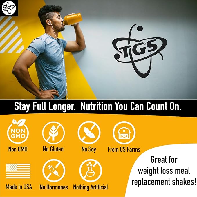 Vanilla Whey Protein Powder 2lb - No Artificial Sweeteners, All Natural Ingredients, Undenatured, No Stevia, Non GMO - 25g Protein for Women & Men Shakes, Smoothies - Aids Muscle Gain