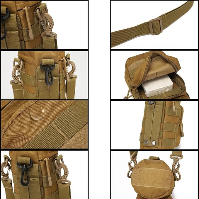 Bocce Ball Bag for 90mm 84mm 73mm 3 Bocce Game,Multifunctional, Zip Design, Powerful. Size: 27 x 12 x 12 cm、
