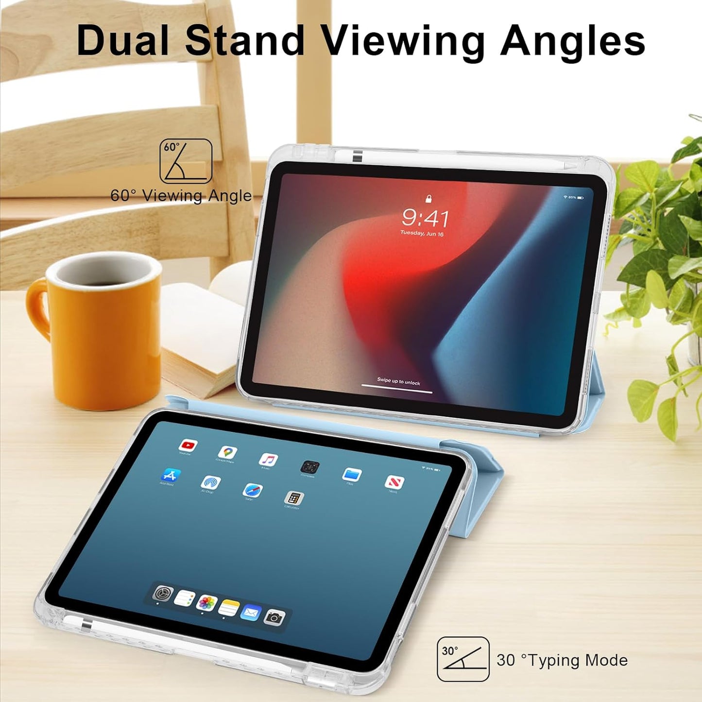 Ruizextech A16 11th 11 Inch 2025, 10th 10.9 Inch 2022, Case for iPad Generation iPad Generation Hybrid Protective Cover
