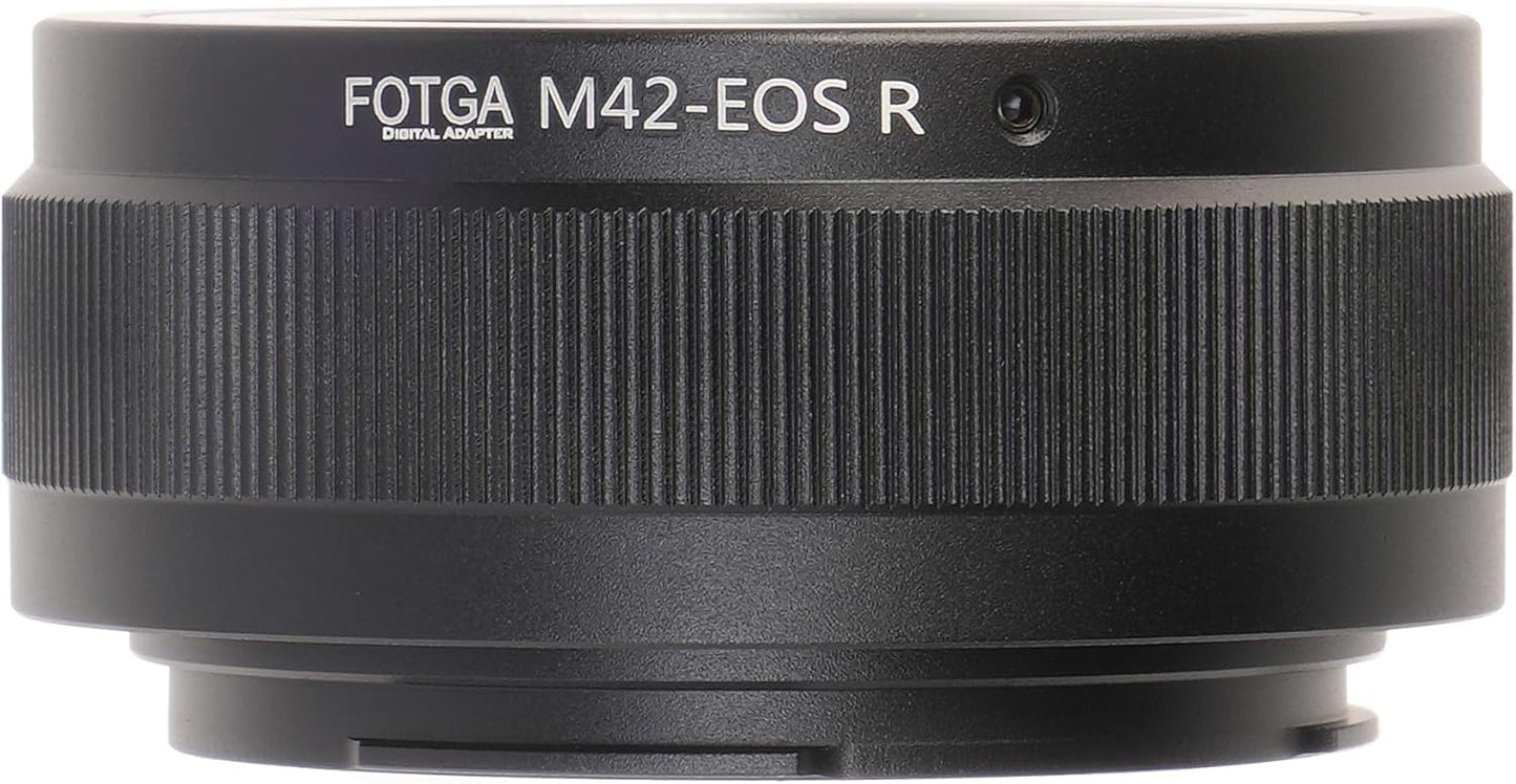 M42-EOSR M42 M42 R5 R5C R6 R6II R7 R8 R10 R50 R100 Hersmay to EOS RF Lens Mount Adapter Lens for Canon EOS R RP Full