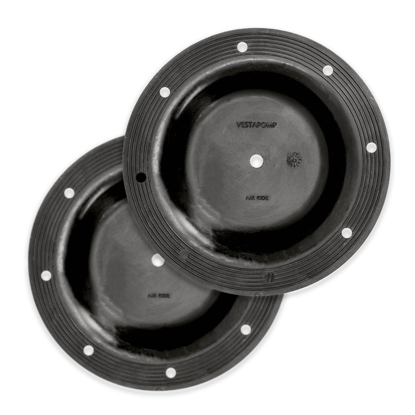 Vestapomp Air Operated Double Diaphragm Pump Replacement Parts (Nitrile Diaphragm Set of 2 for 1" pump)