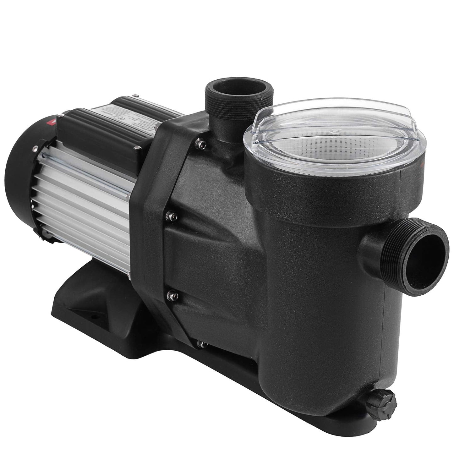 SHZOND 2.5HP Pool Pump Powerful 8880 GPH, Self Priming 110V Swimming Pool Pump, 1850W Single Speed In/Above Ground Pool Pumps for Pools, Spas, Hot Tubs, Fountains, and Water Circulation Systems