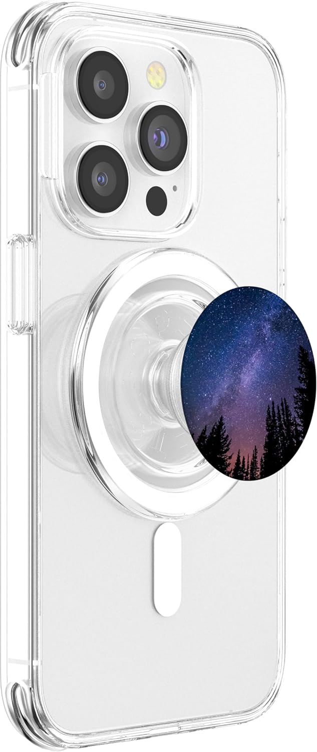 CJ Grips Milky Way Starry Night Forest Nebula Celestial Stars PopSockets PopGrip for MagSafe