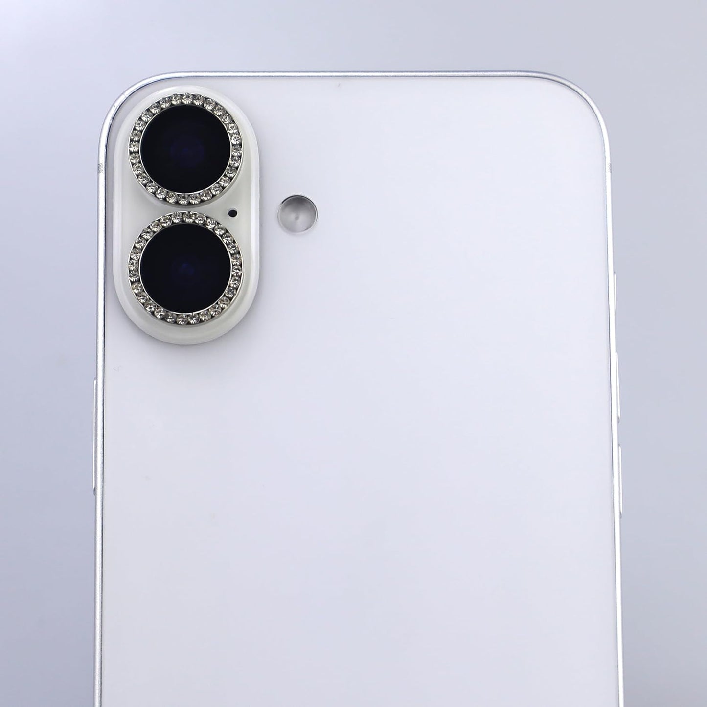 BONVAN 17 for iPhone Camera Lens Protector Bling Glitter Diamond Metal Crystal Tempered Glass Screen Accessories