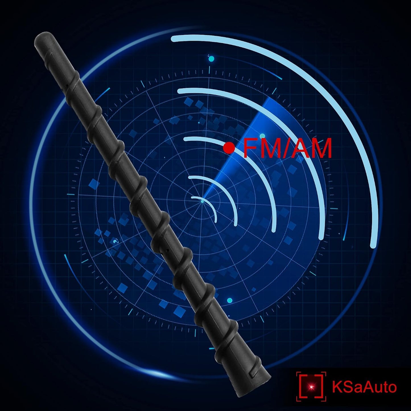 KSaAuto Rav4 1996-2019, 7 Inch Antenna for Toyota Prius Corolla Celica Matrix Yaris Hatchback Short Toyota Prius
