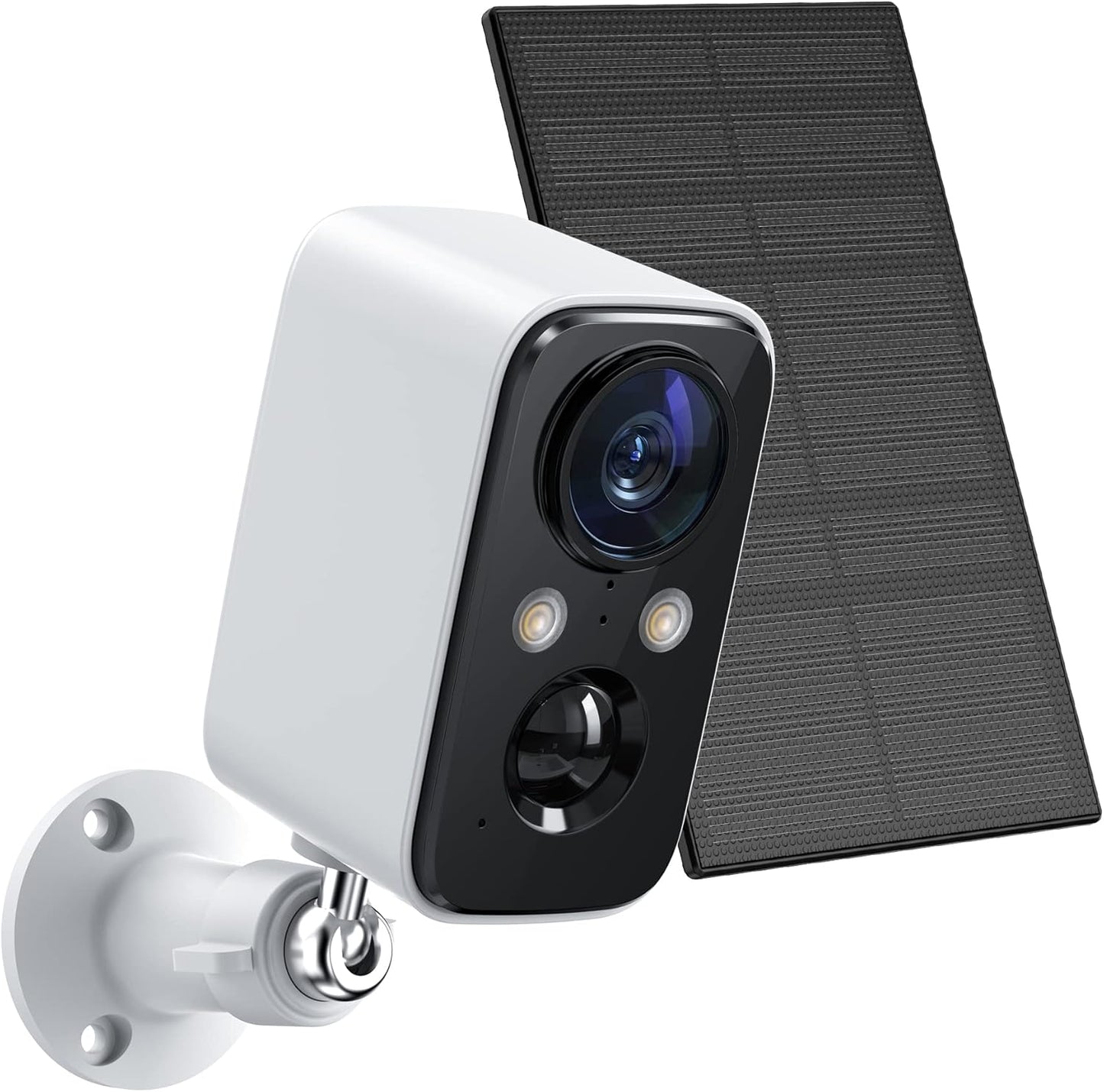 FOAOOD Solar Panel Security Cameras Wireless Outdoor - Battery Powered Cameras for Home Security WiFi Camera