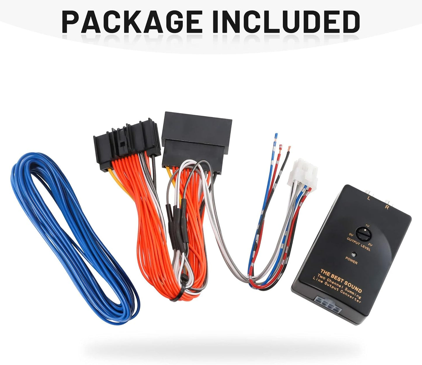 2011-2018 F150 2 NuIth Add an Amplifier Subwoofer Interface Adapter Kit Select for Ford Explorer Fusion Mustang Factory