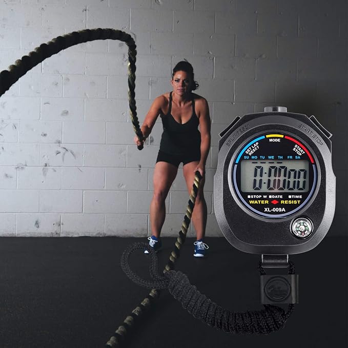 KingL Digital Stopwatch Timer - Interval Timer with Large Display.