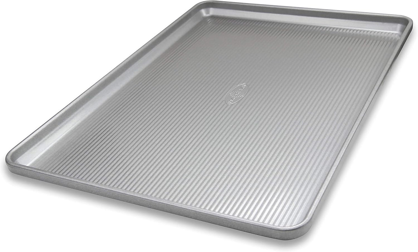 USA Pan Bakeware Extra Large Nonstick Baking Sheet - Heavy Duty, Warp Resistant Aluminized Steel