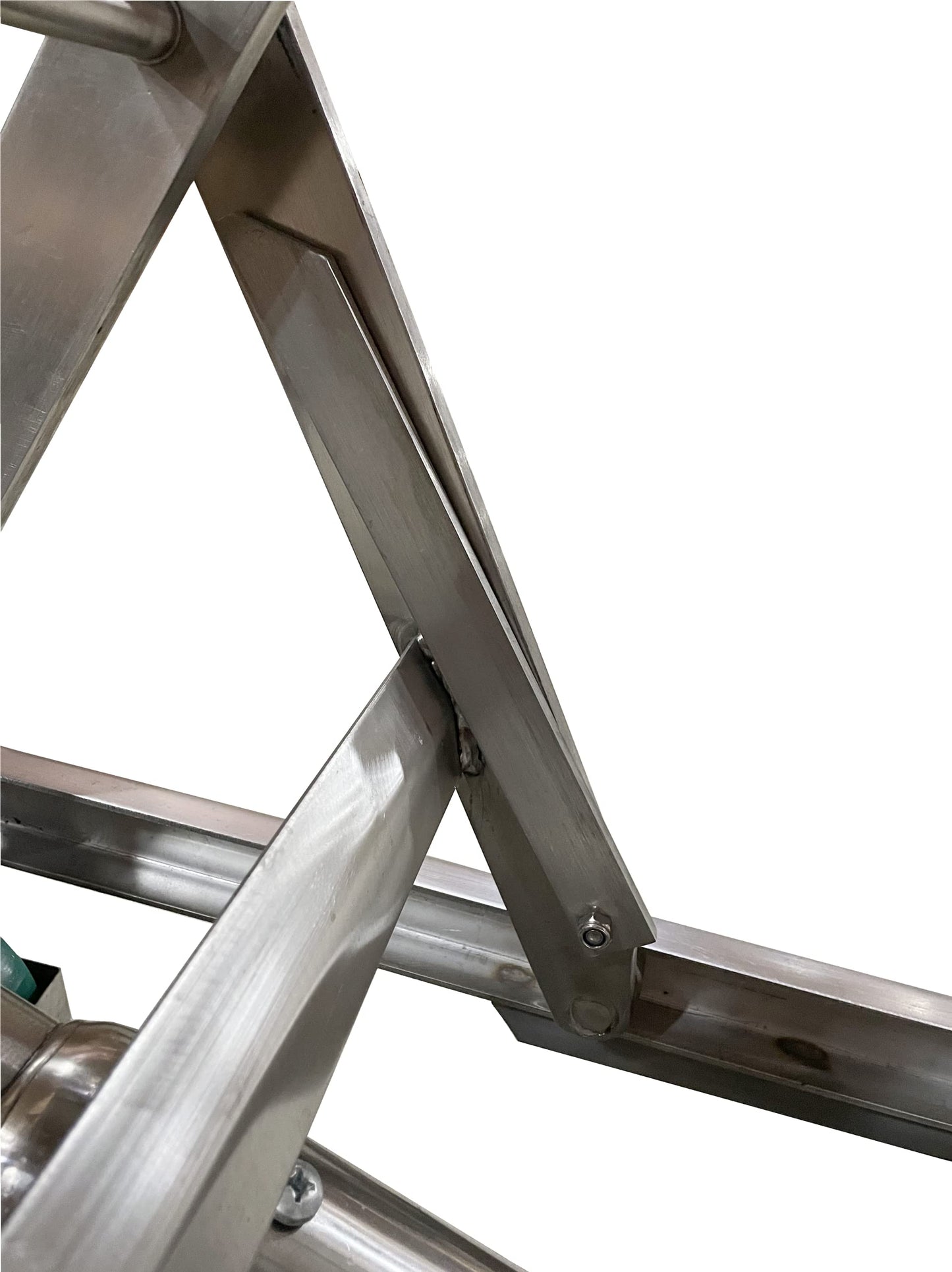 Pake Handling Tools - Stainless Scissor Lift Table, 550 lb. Cap, 32.5" x 19.75" Platform