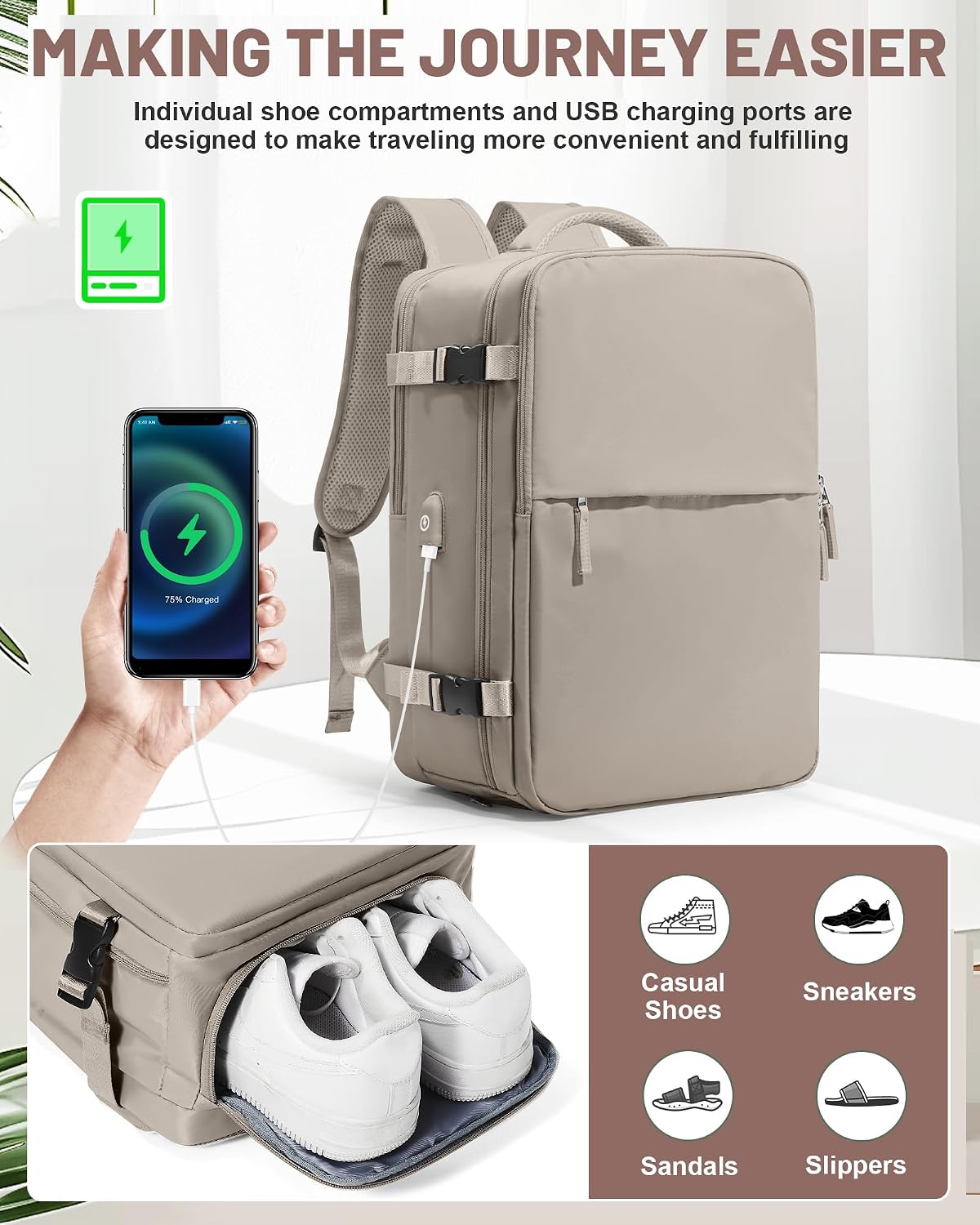 Backpack Backpacks Backpack Vacpack Backpacks Vacuum With Pump Large Travel Laptop For Women Men Carry On With Vacuum