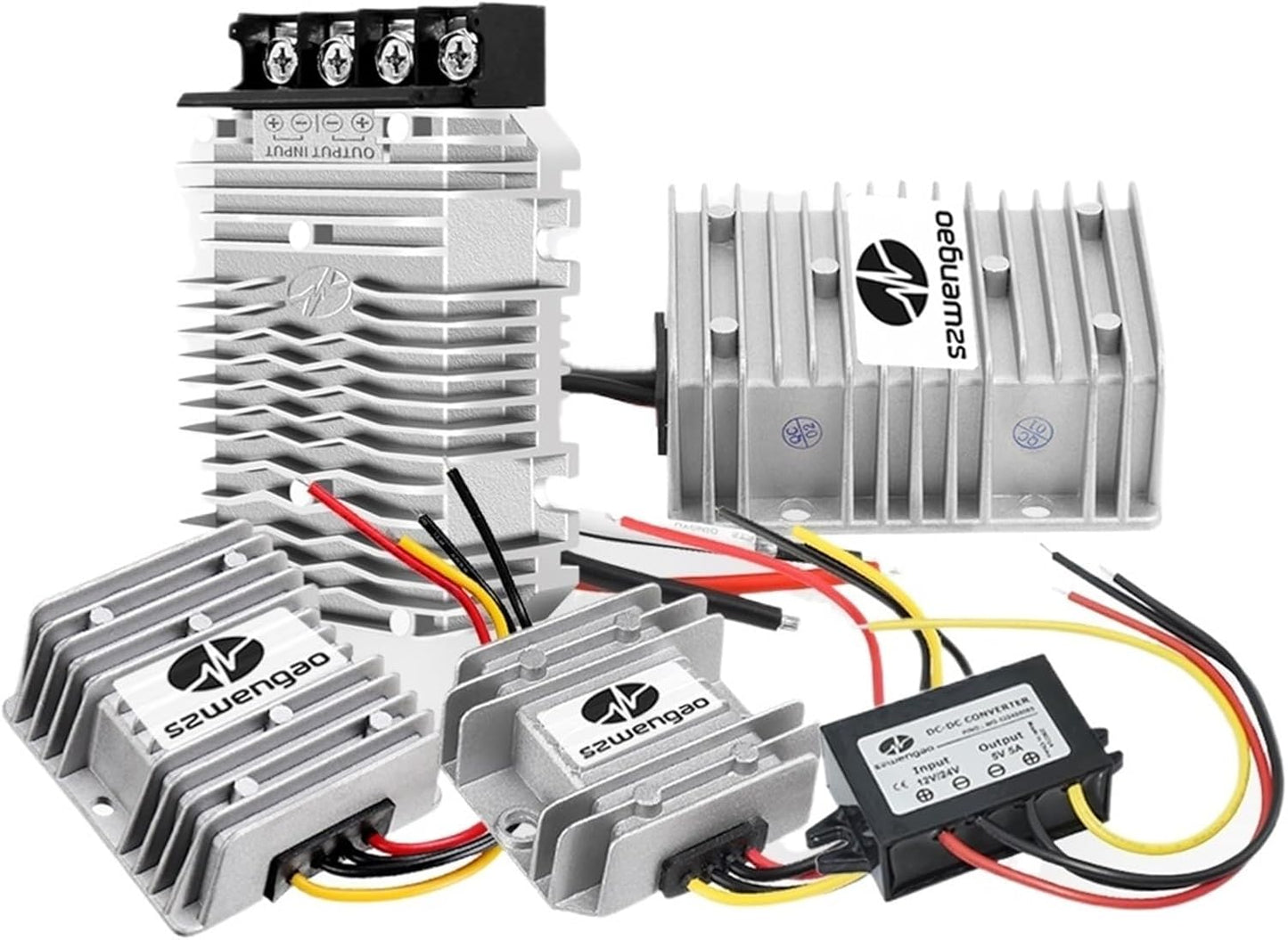JILWGVUWZ 12V 24V 5V 3A 5A 10A 15A 20A 30A 40A 50A 60A 300W Toys(3A) DC Buck to Step Down Power Converter Car Voltage