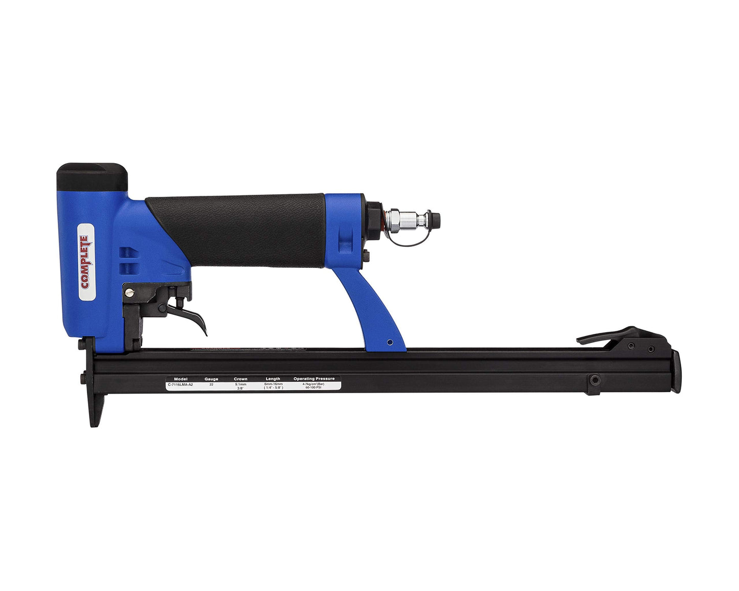 Complete C-8016LMA ProGrade Automatic Stapler with Long Magazine 1/2-Inch Crown for 80 Series fine Wire Staples, 1/4" to 5/8" Staple Range, Ideal for Upholstery, Furniture Assembly, Cabinets