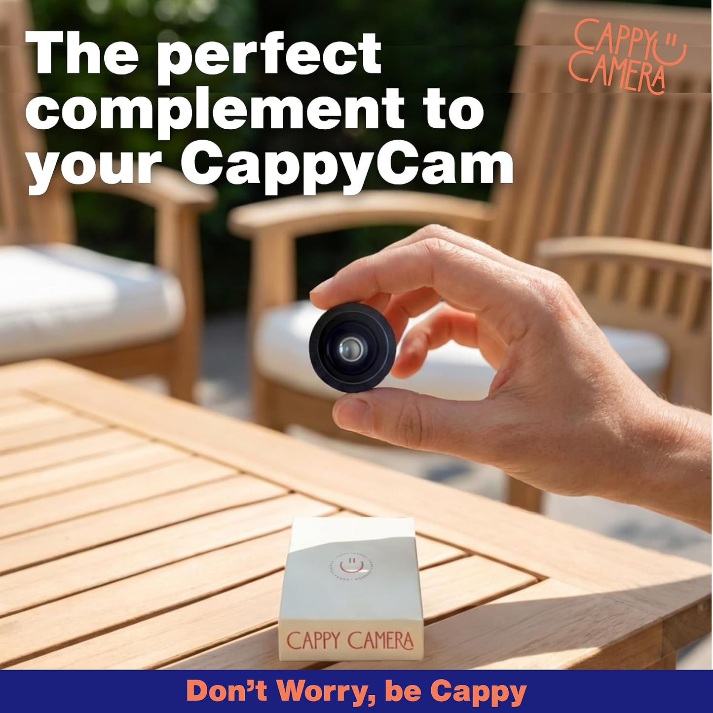 CAPPY CAMERA Set 235 Y2K Screw-On Lens - Wide Angle & Fisheye Lens Kit - Specifically for Cappy Retro Digital Camera