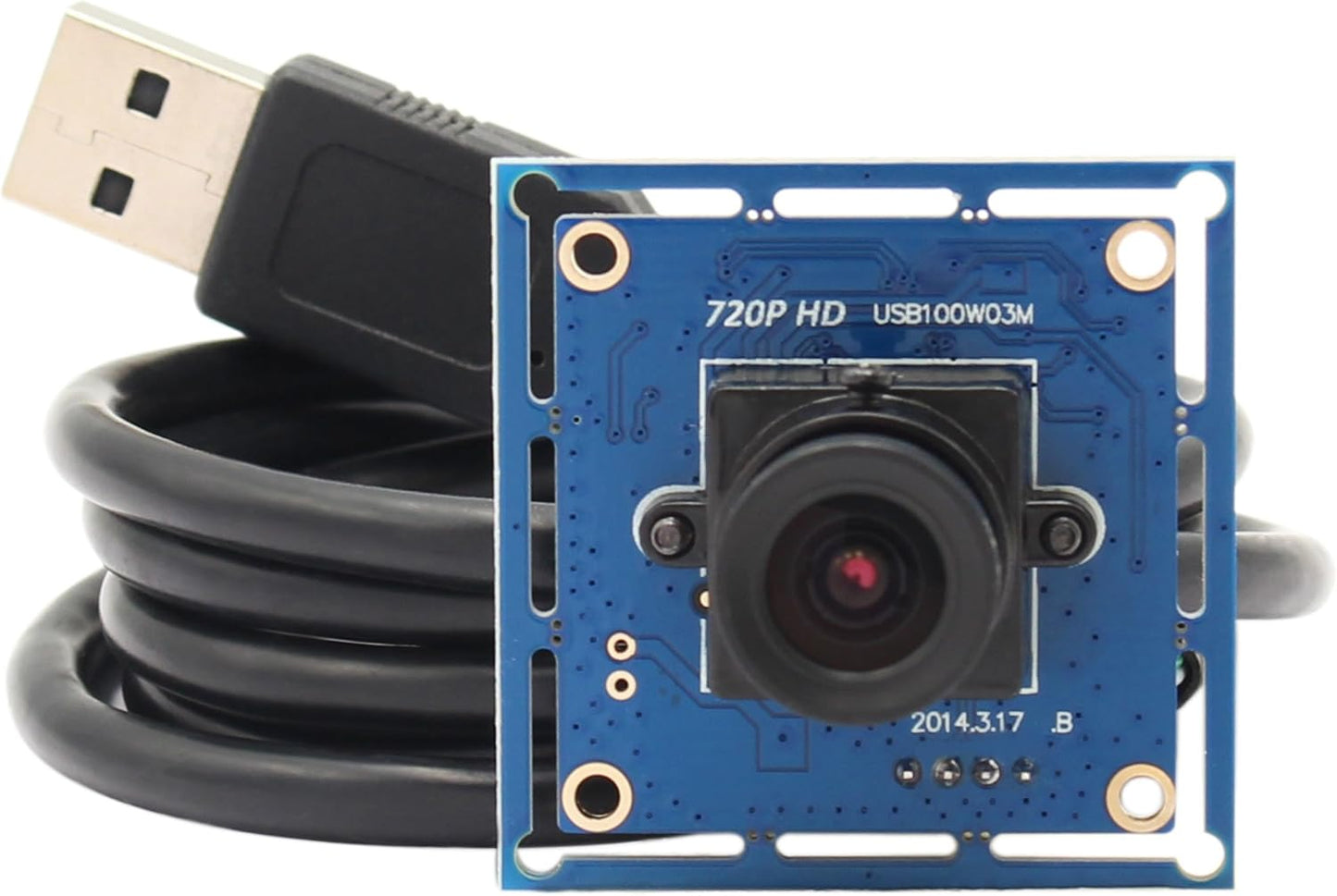 ELP 1mp 720p, USB2.0, HD USB Camera for Computer, Mini HD Free Driver, PC, USB Camera Module, MJPEG, Webcam, Board